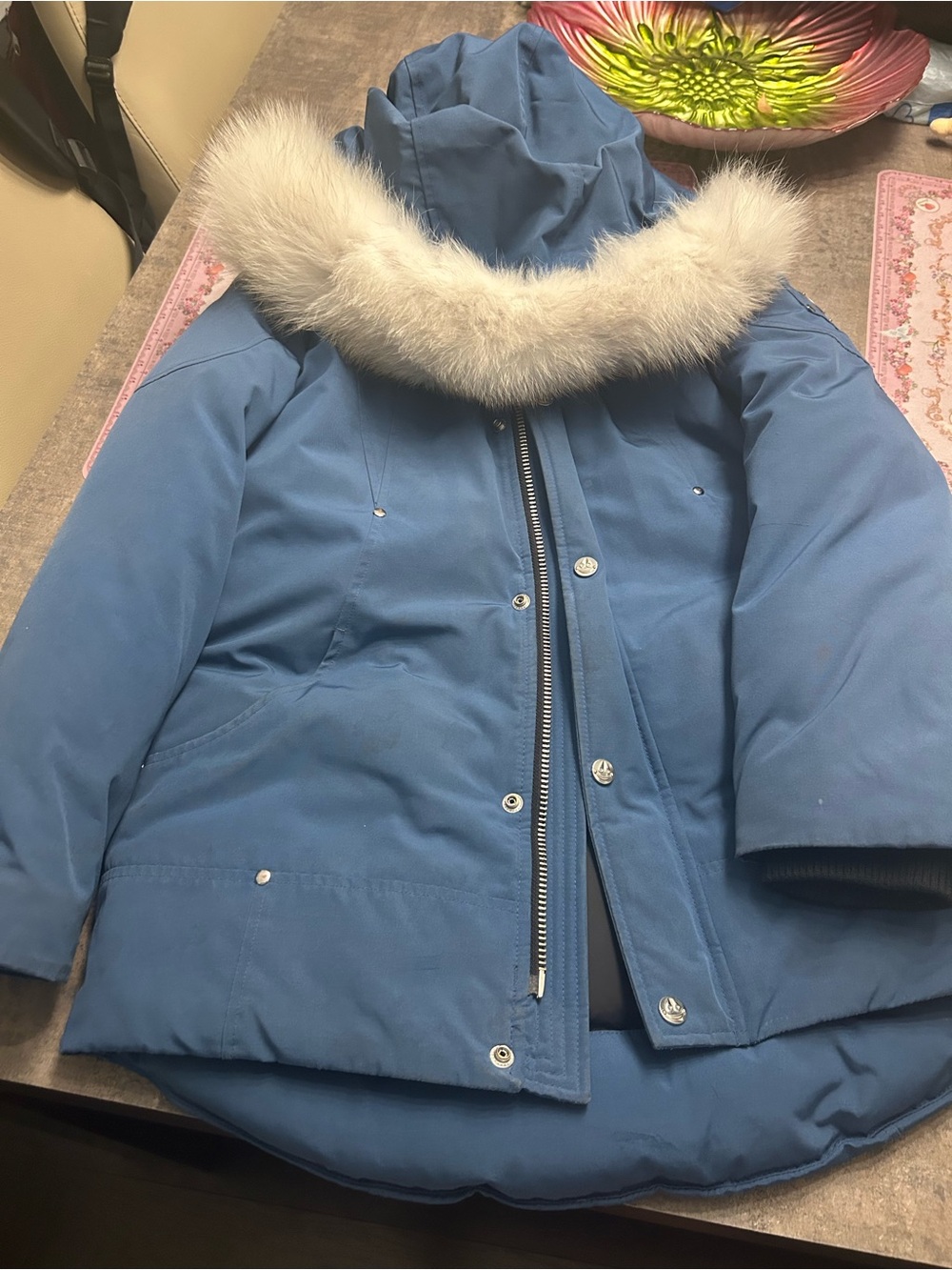 Moose Knuckle Blue Jacket